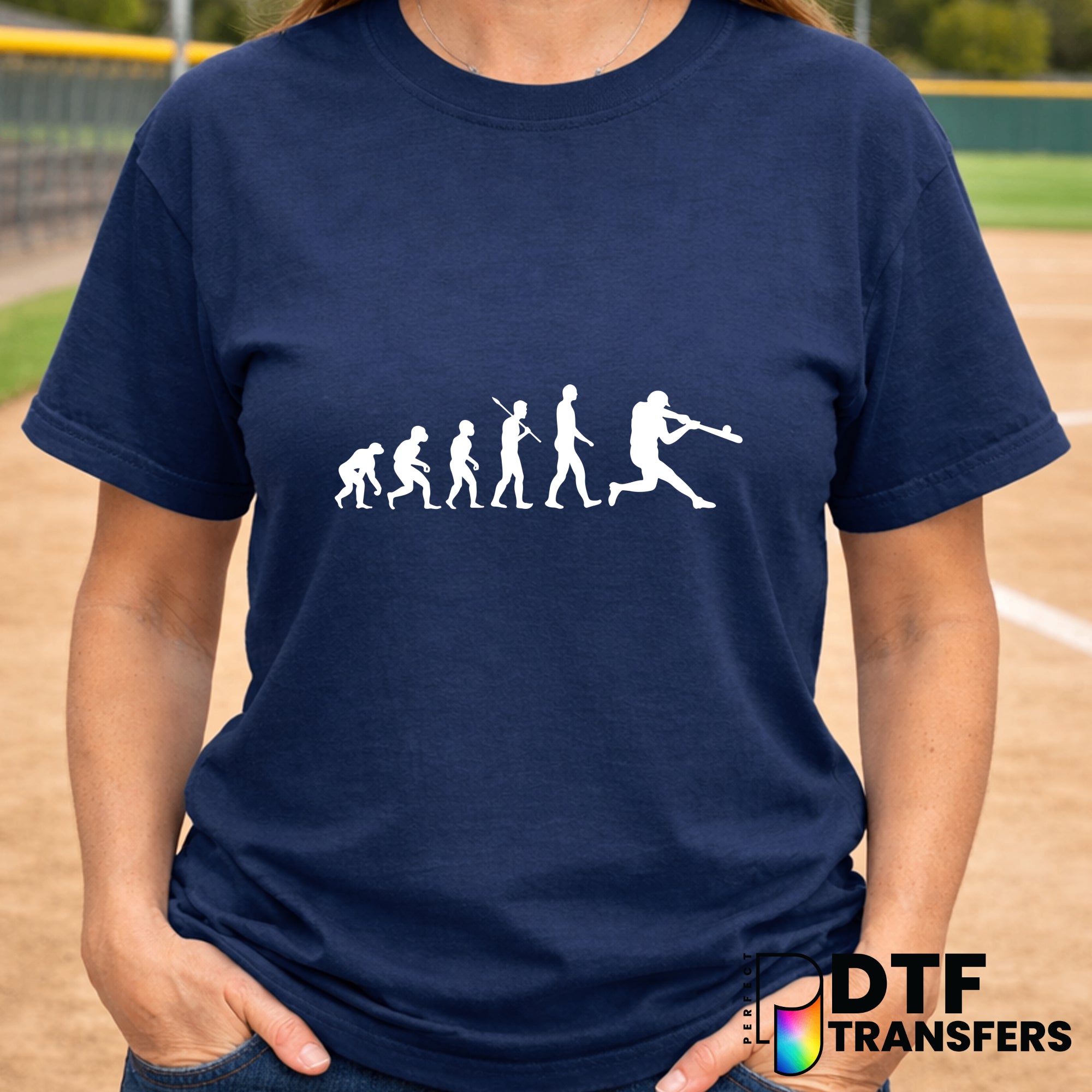 Softball Player Evolution – DTF Transfer