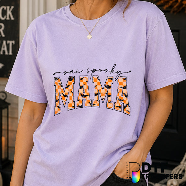 ONE SPOOKY MAMA – Halloween DTF Transfer