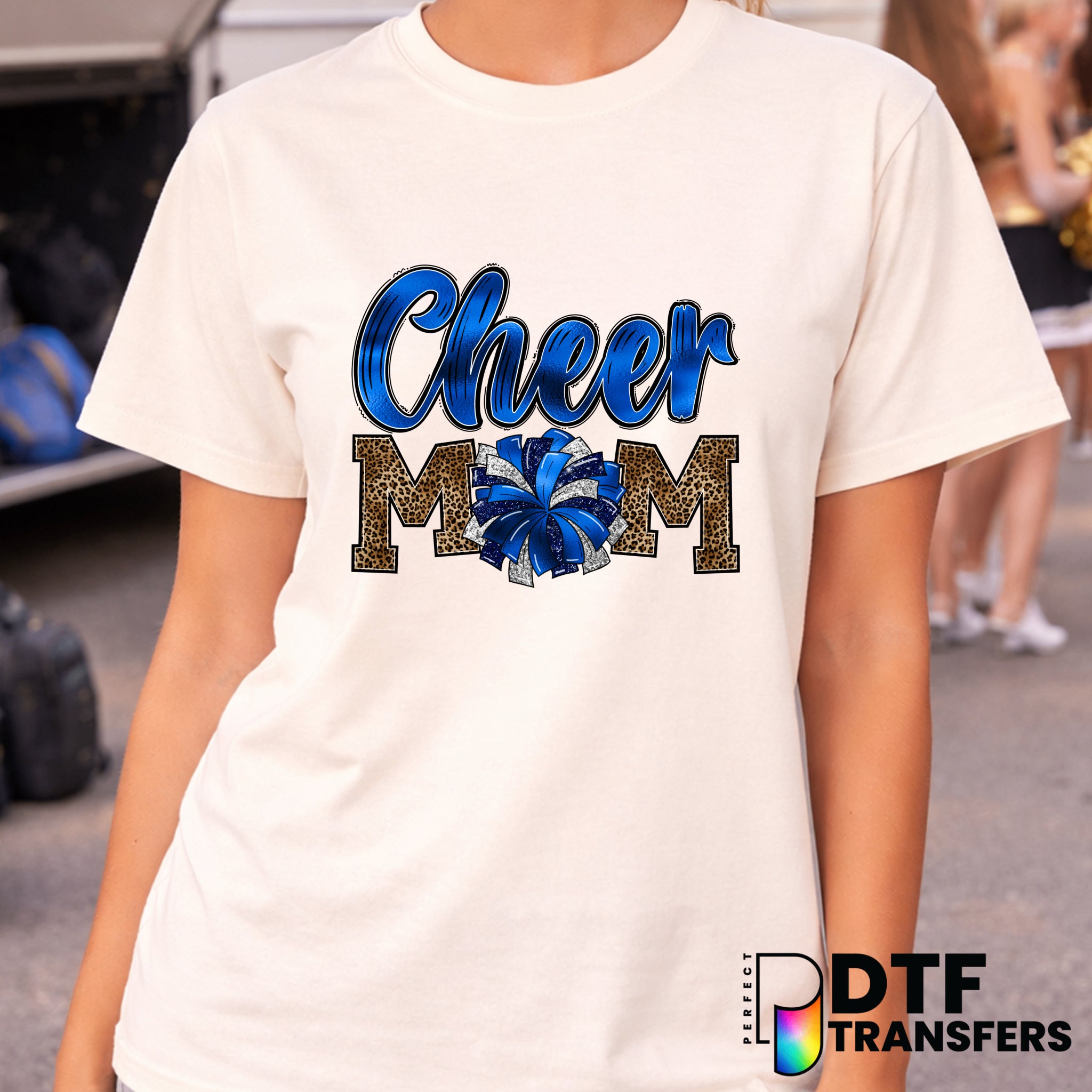 Cheer Mom – Cheerleading DTF Transfer