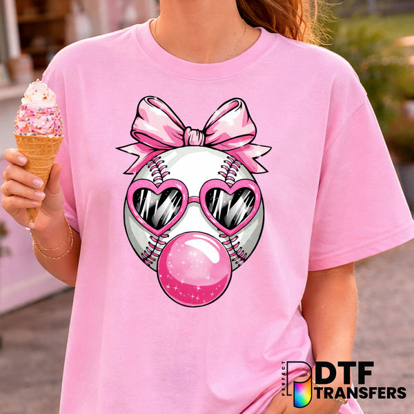 Coquette Baseball Bow – DTF Transfer