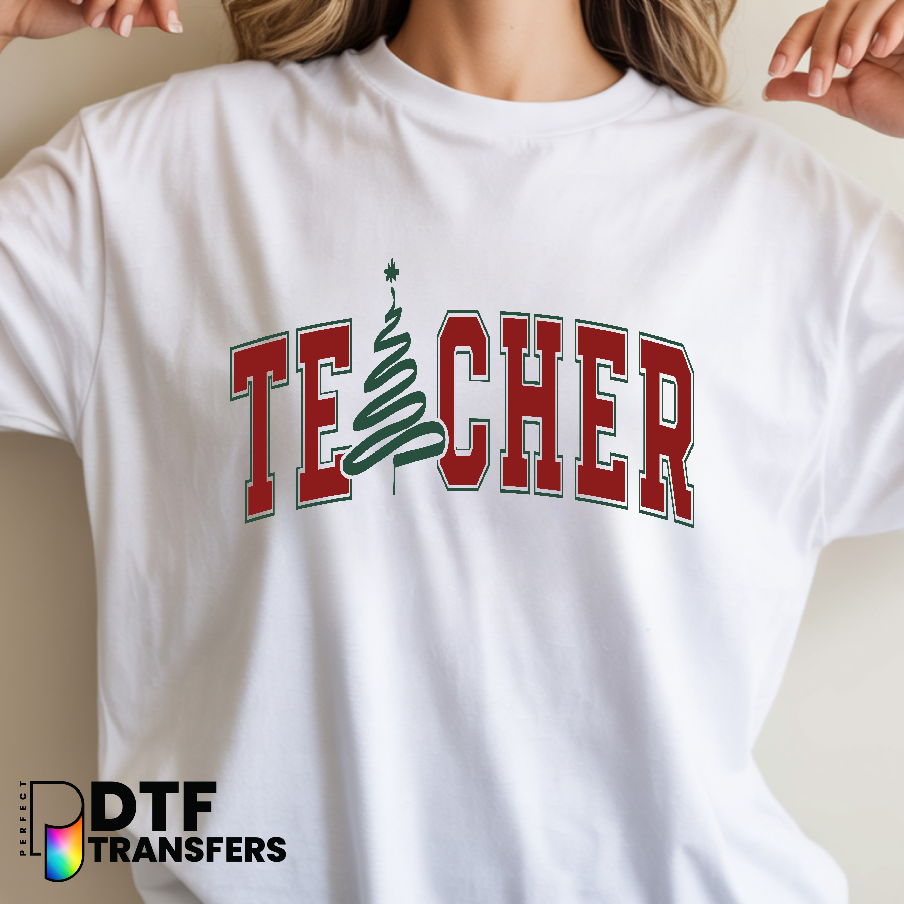 It's the Most Wonderful Time of the Year Teacher – Christmas Truck DTF Transfer
