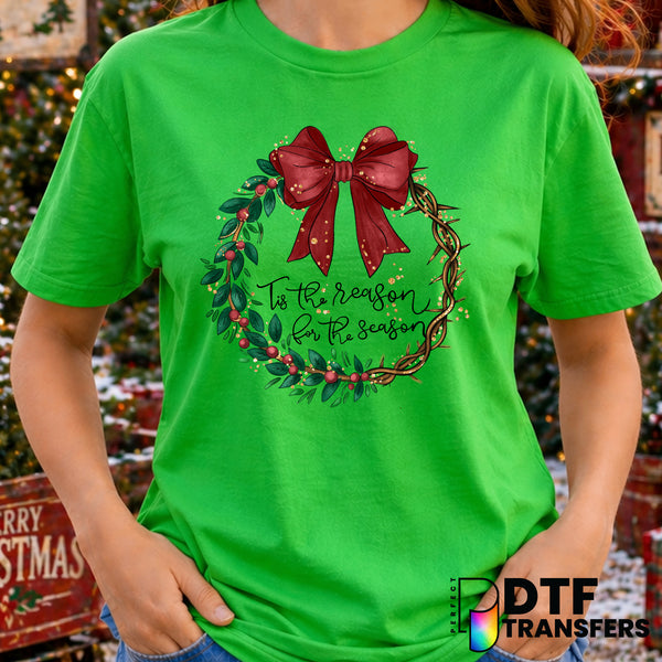 Tis the Reason for the Season – Christmas DTF Transfer
