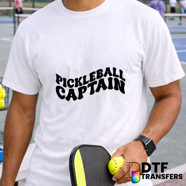 Pickleball Captain – Pickleball DTF Transfer