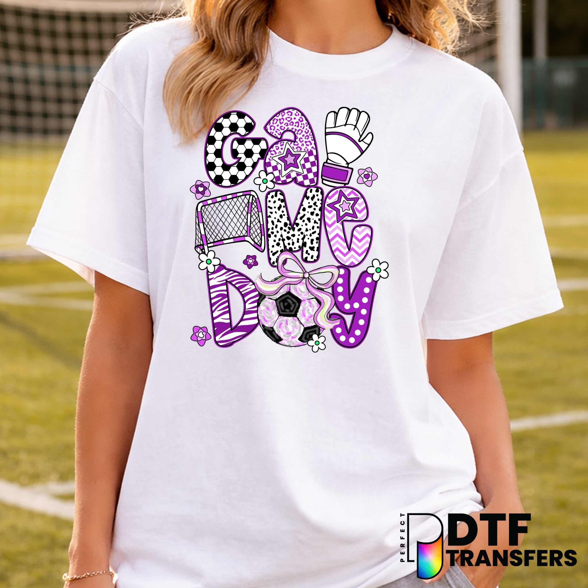 Distressed Soccer Ball – Soccer DTF Transfer