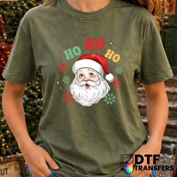 Ho Ho Ho – Christmas DTF Transfer