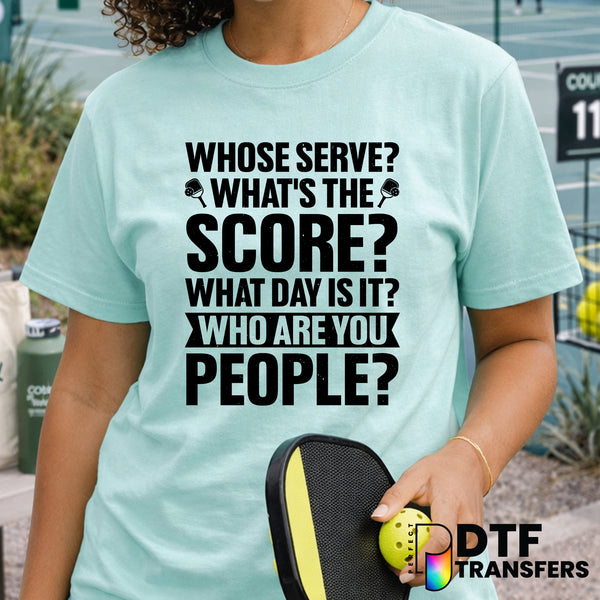 I'm Sorry For What I Said When I Was Playing Pickleball – DTF Transfer