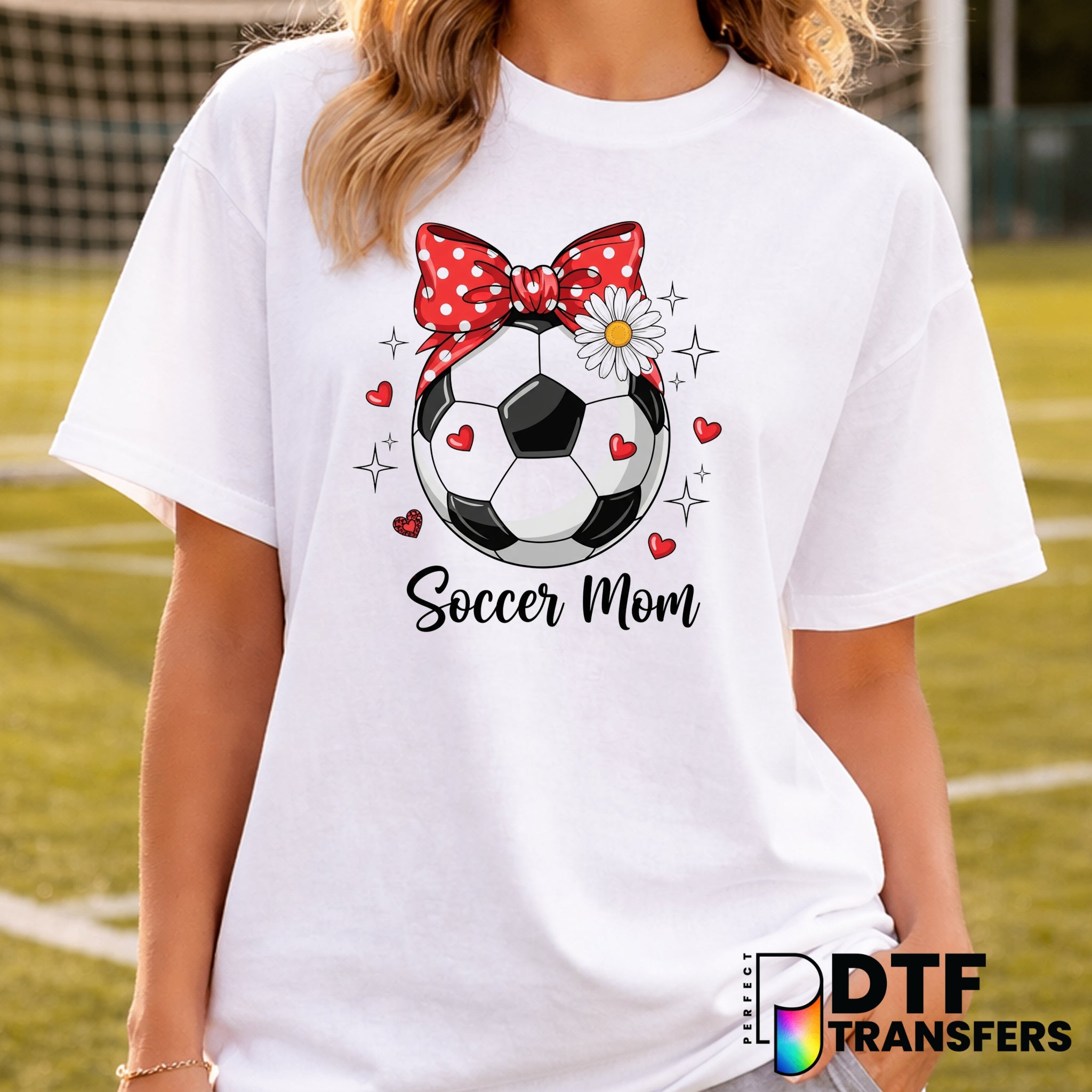 Soccer Mom – Soccer DTF Transfer
