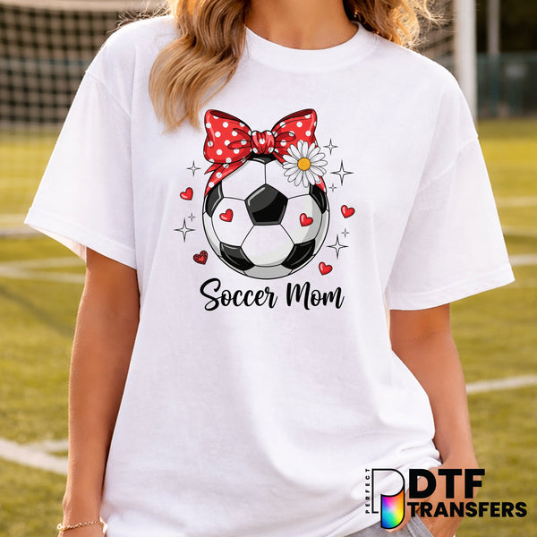 Soccer Mom – Soccer DTF Transfer