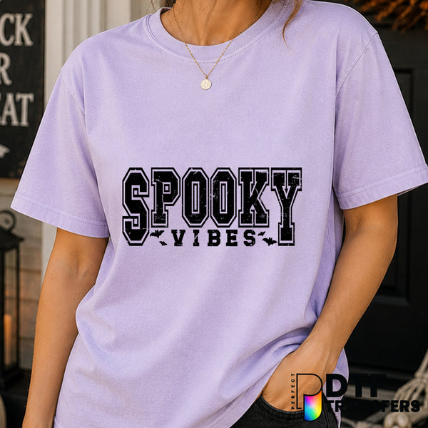 Spooky Vibes – Halloween DTF Transfer
