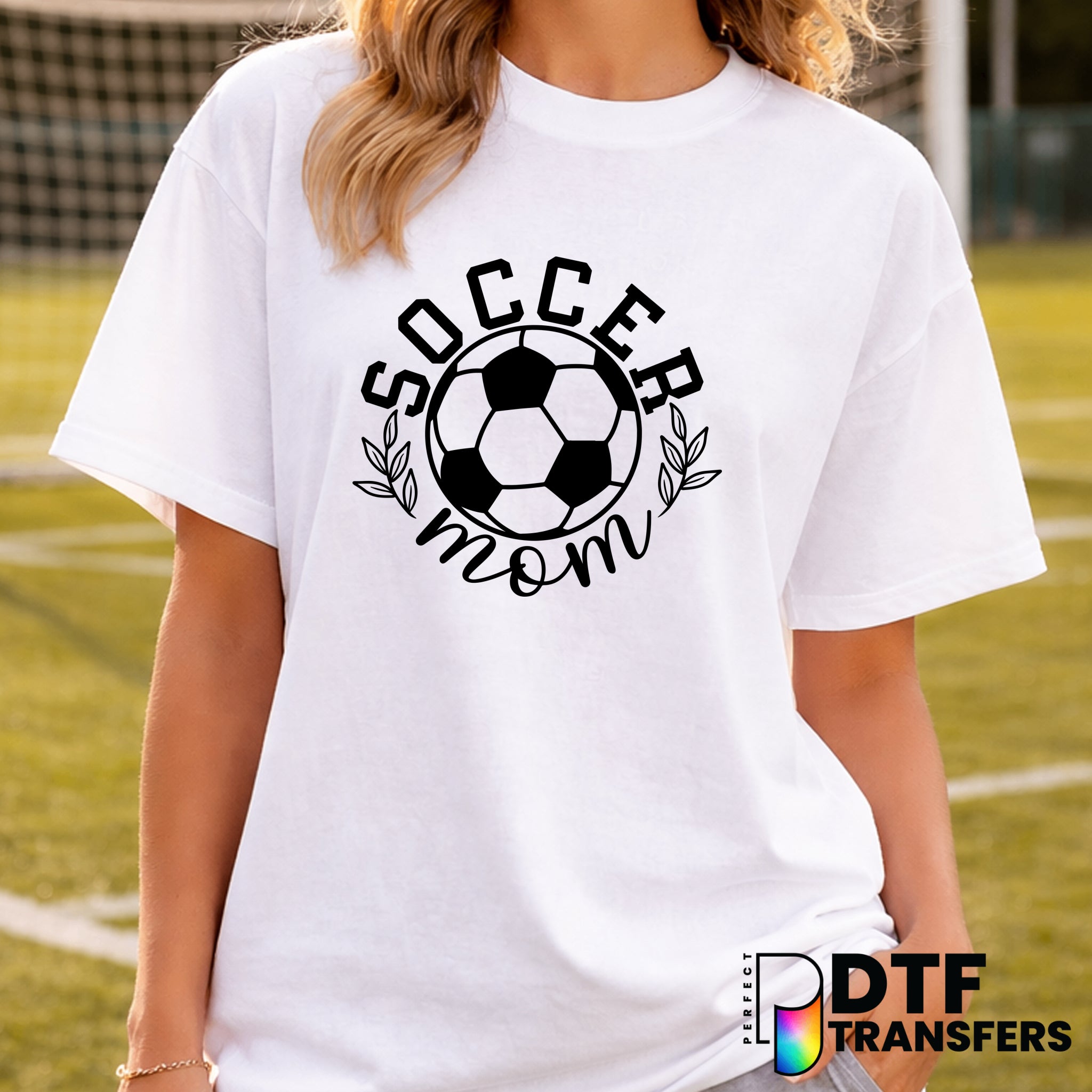 Soccer Mom – Soccer DTF Transfer