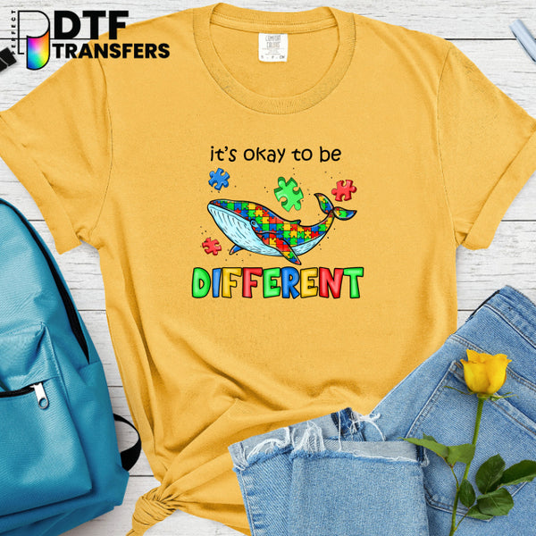 Its Okay To Be Different – Special Education DTF Transfer