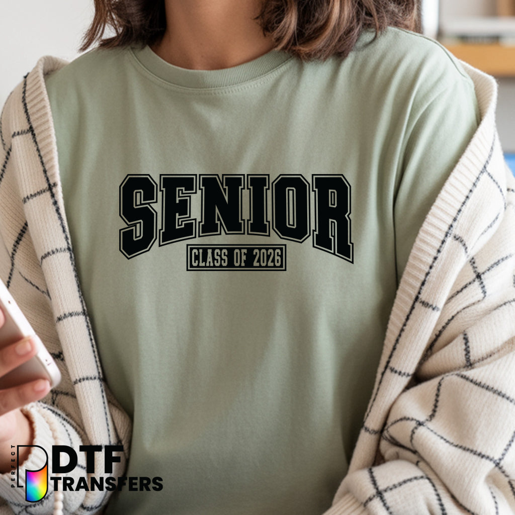 SENIOR CLASS OF 2026 – Teacher Graduation DTF Transfer