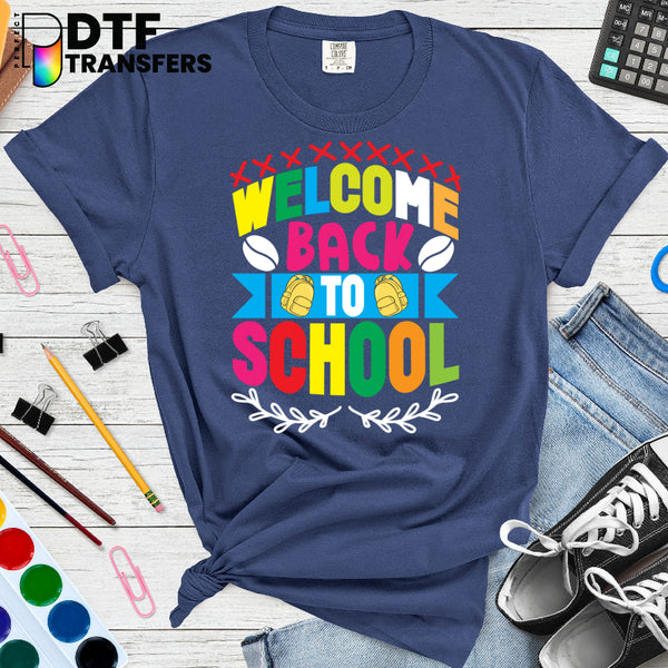 WELCOME BACK TO SCHOOL – Teacher DTF Transfer
