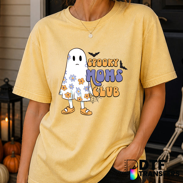 Spooky Moms Club – Halloween DTF Transfer