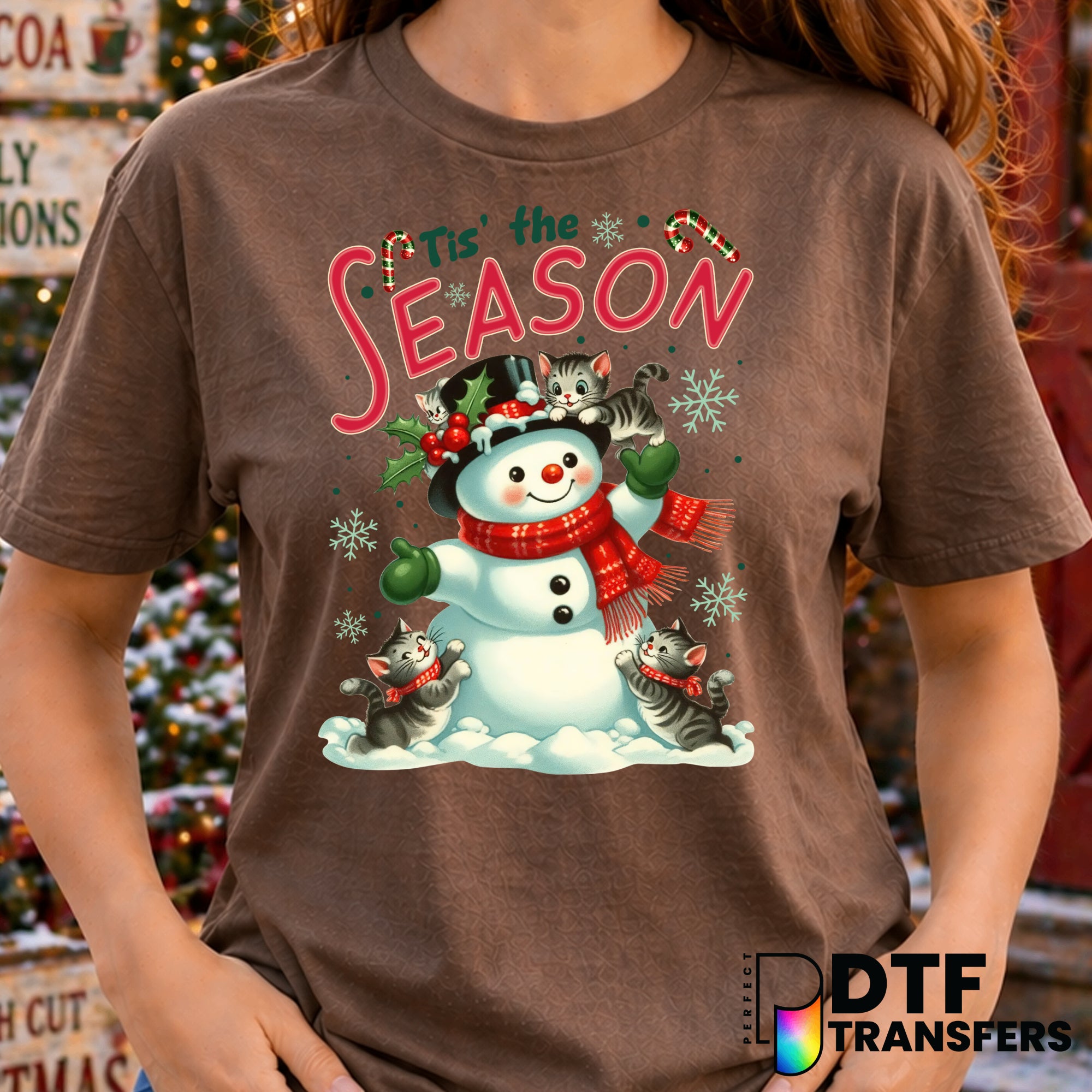 Tis the Season – Christmas DTF Transfer