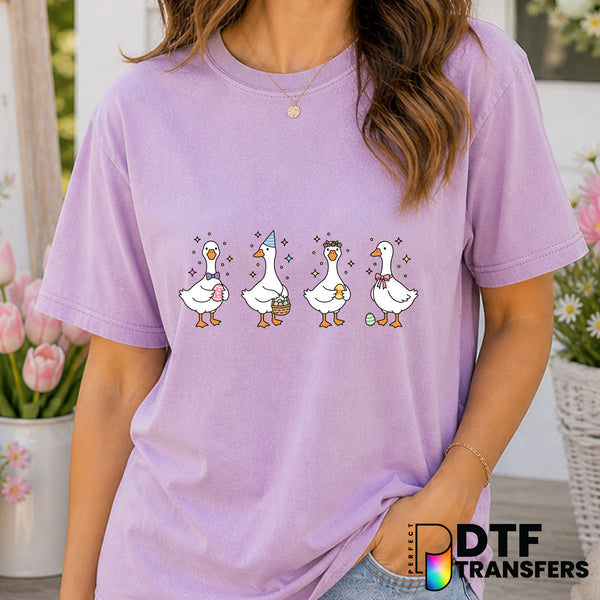 Easter Geese – Easter DTF Transfer
