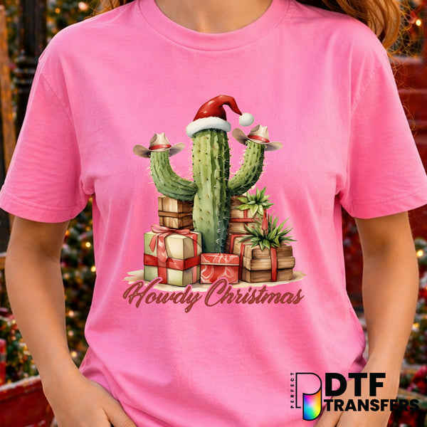 Howdy Christmas – Christmas DTF Transfer