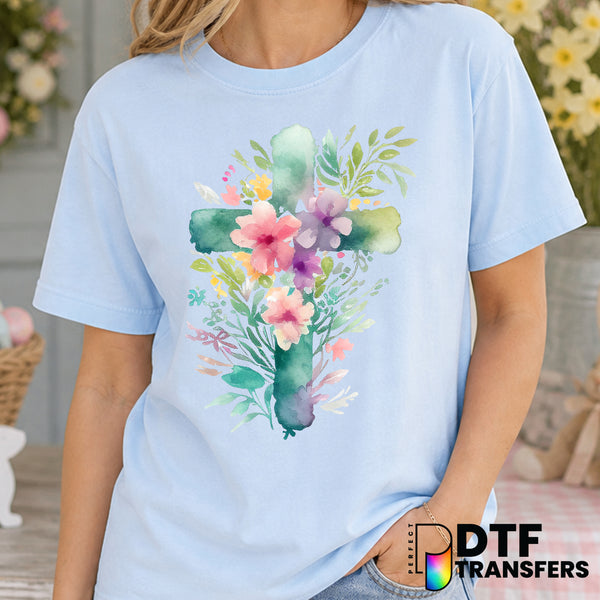He is Risen – Easter DTF Transfer