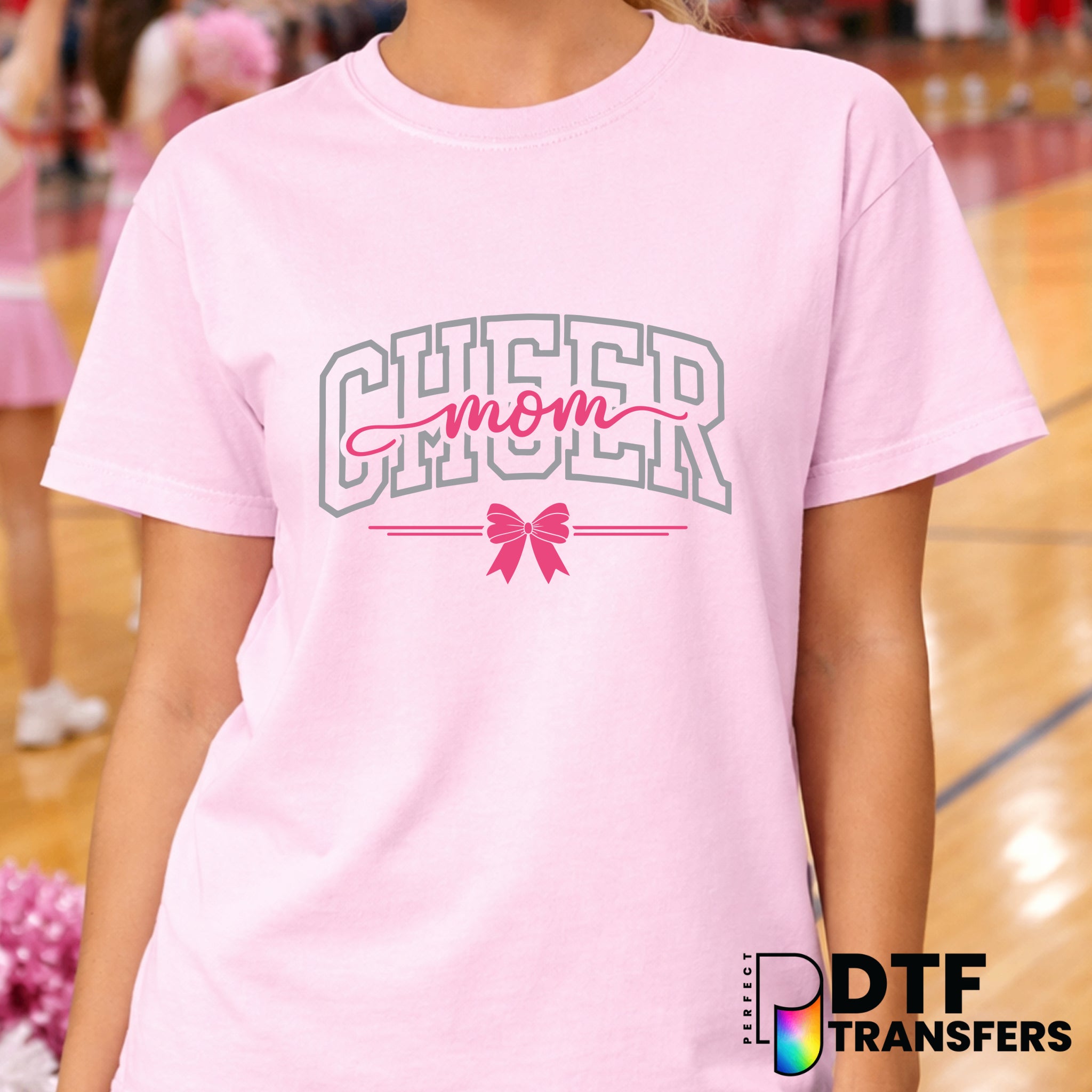 Cheer Mom – Cheerleading DTF Transfer