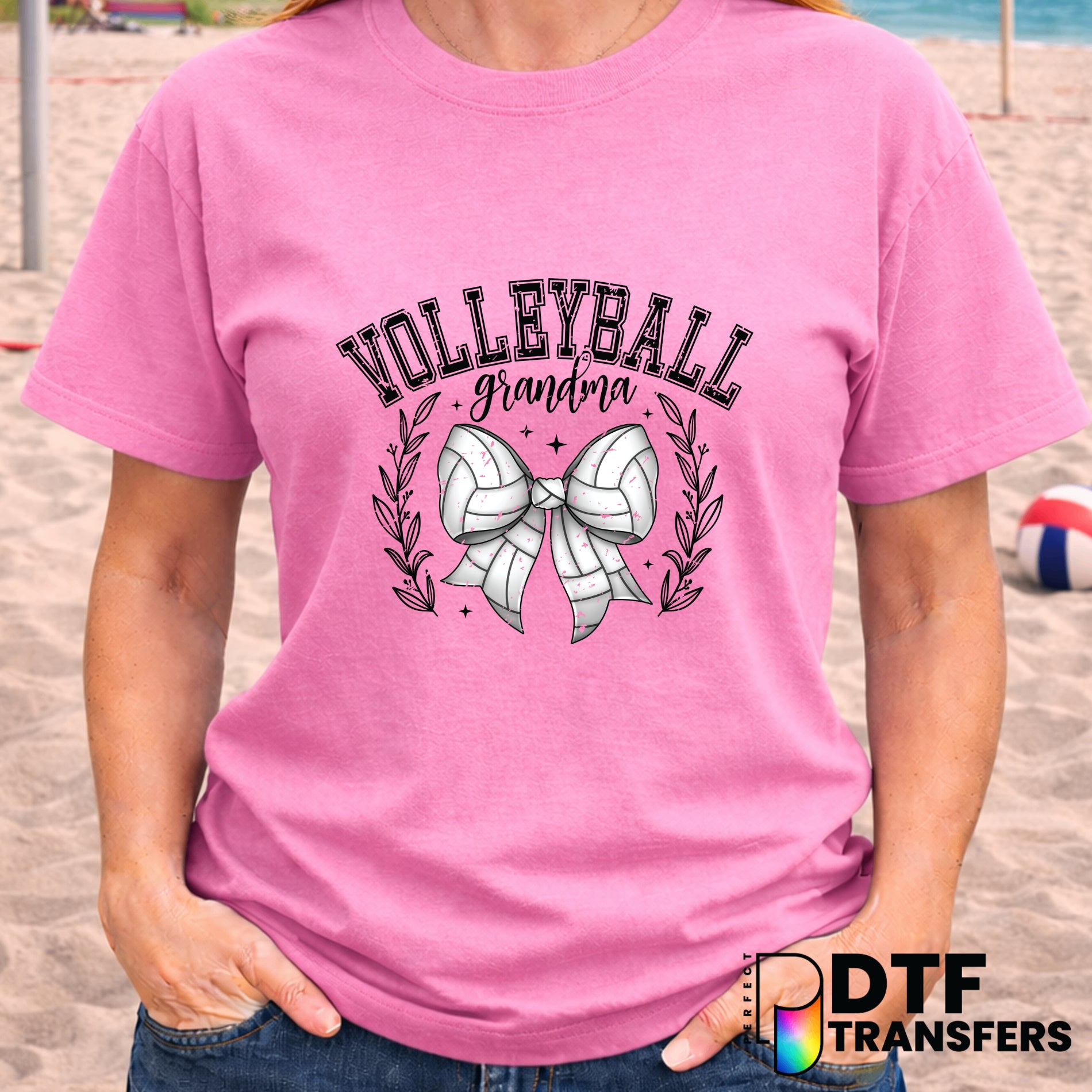 Volleyball Grandma – Volleyball DTF Transfer
