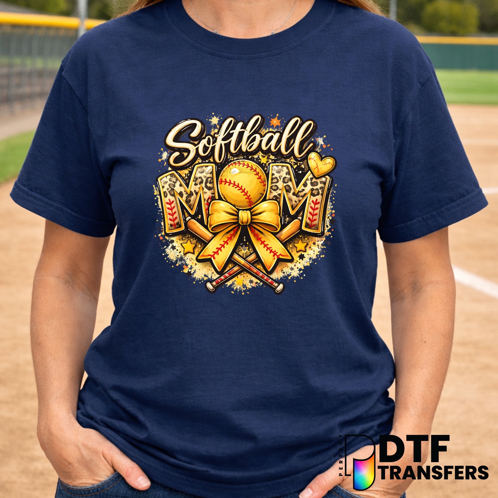 Softball Mom – Softball DTF Transfer