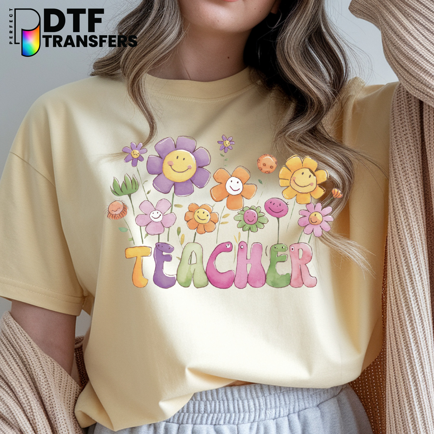 LOVE – Teacher DTF Transfer