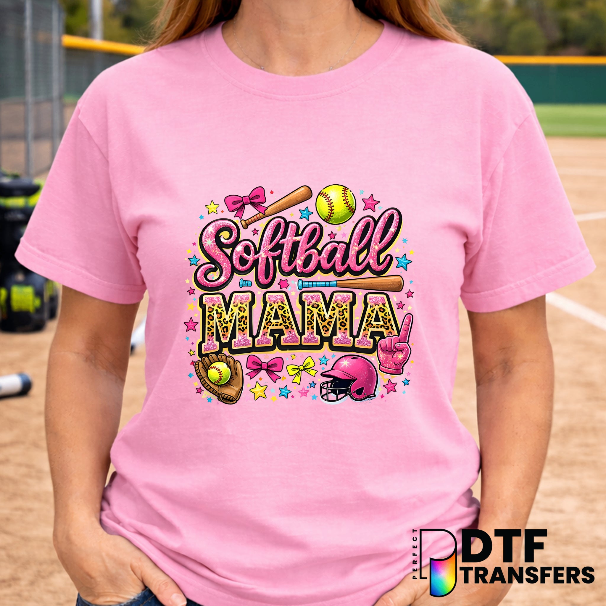 Softball Mama – Softball DTF Transfer