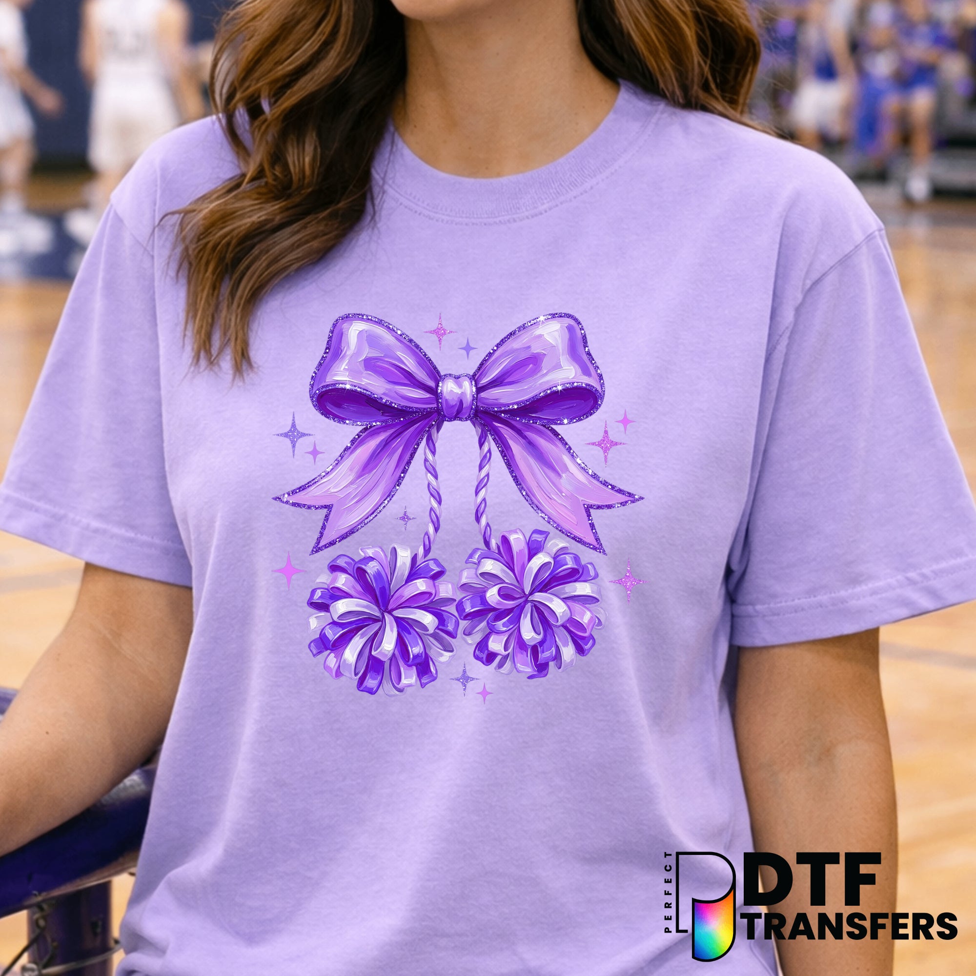 Cheer Mom – Cheerleading DTF Transfer