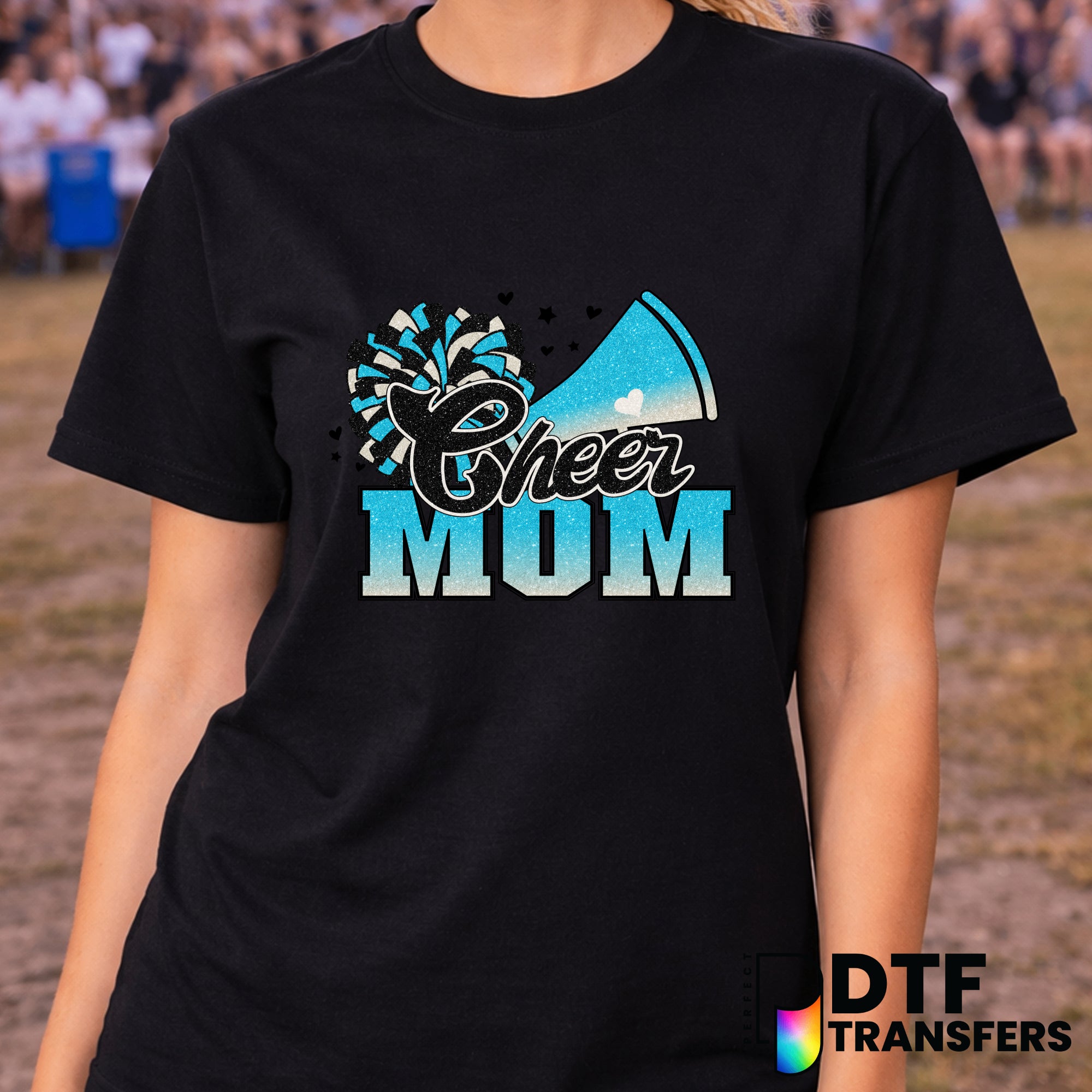 Cheer Mom – Cheerleading DTF Transfer