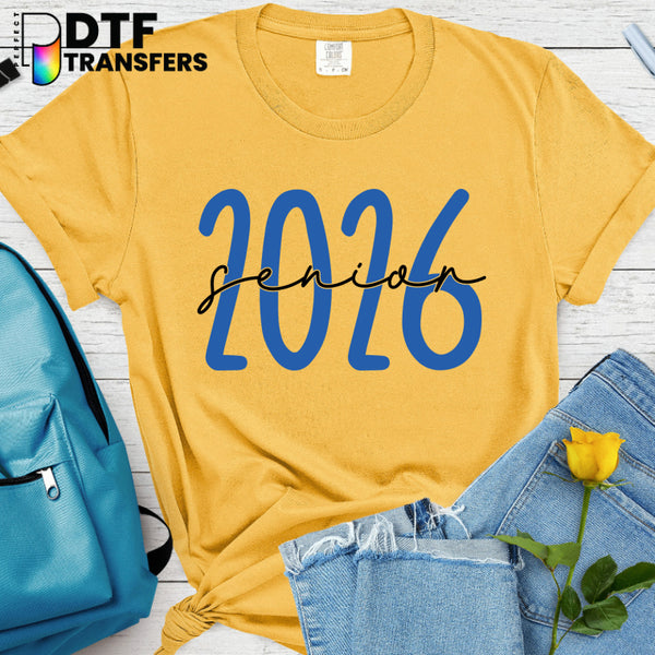 Senior 2026 Royal – Teacher DTF Transfer