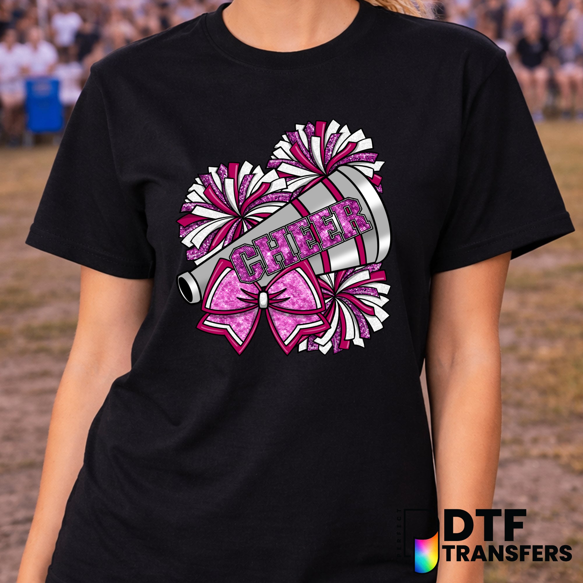 Cheer MOM – Cheerleading DTF Transfer