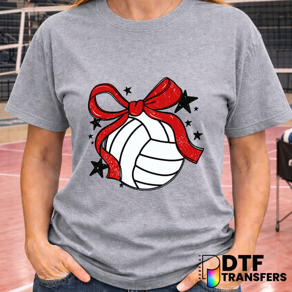 Cute Volleyball Coquette – Volleyball DTF Transfer