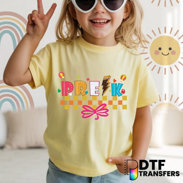 Pre-K Welcome Back to School – Teacher DTF Transfer