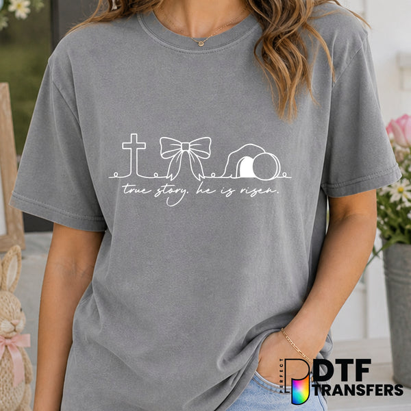 Christian Easter True Story – Easter DTF Transfer