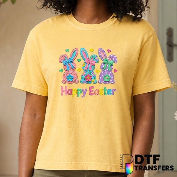 Happy Easter – Easter DTF Transfer