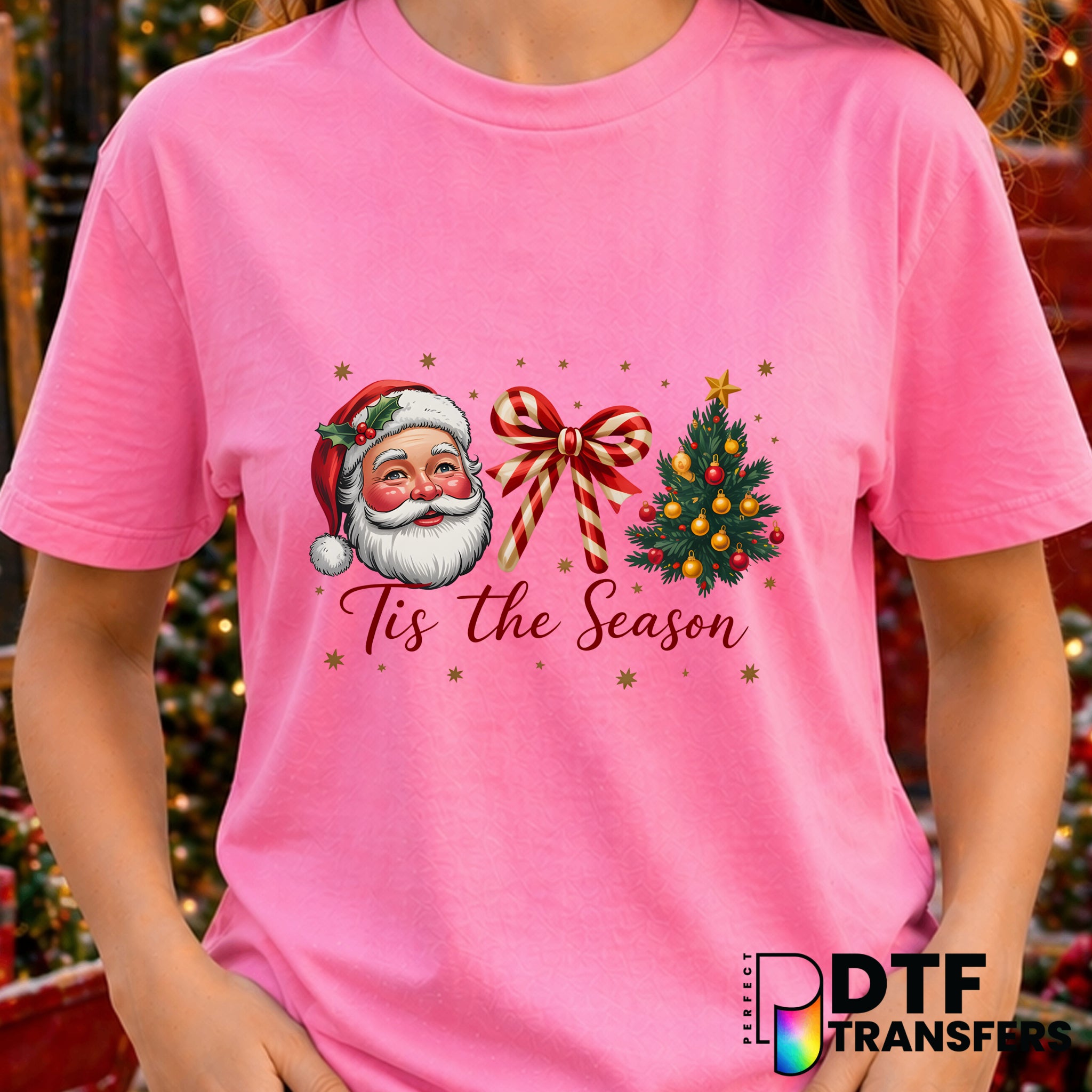 "Tis The Season" – Christmas DTF Transfer