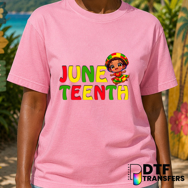 JUNETEENTH – Black History Month DTF Transfer