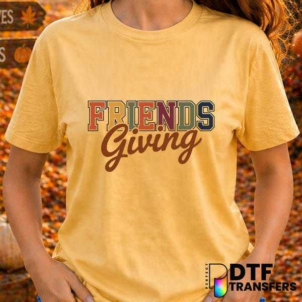 Friendsgiving – Thanksgiving DTF Transfer