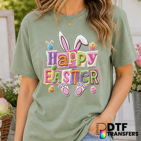 Happy Easter – Easter DTF Transfer