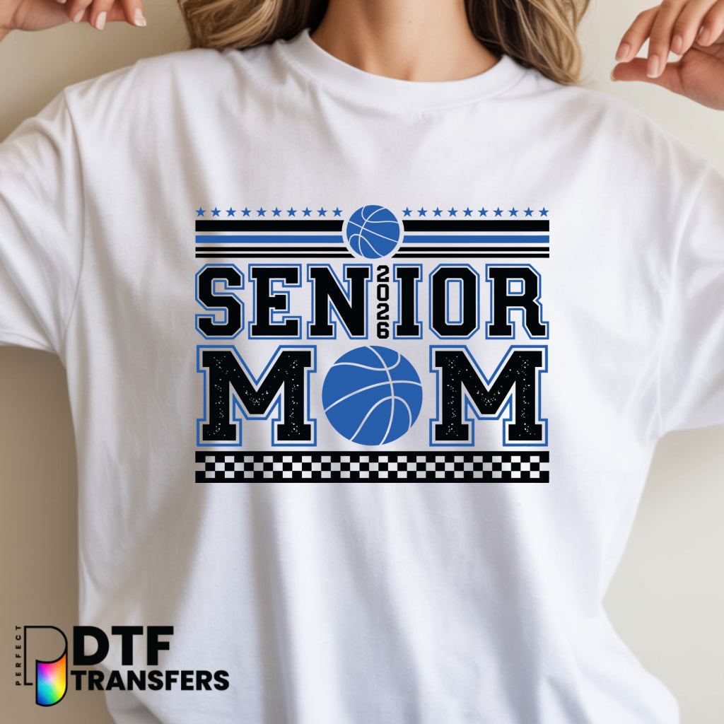 Basketball Senior Mom 2026 – Teacher DTF Transfer