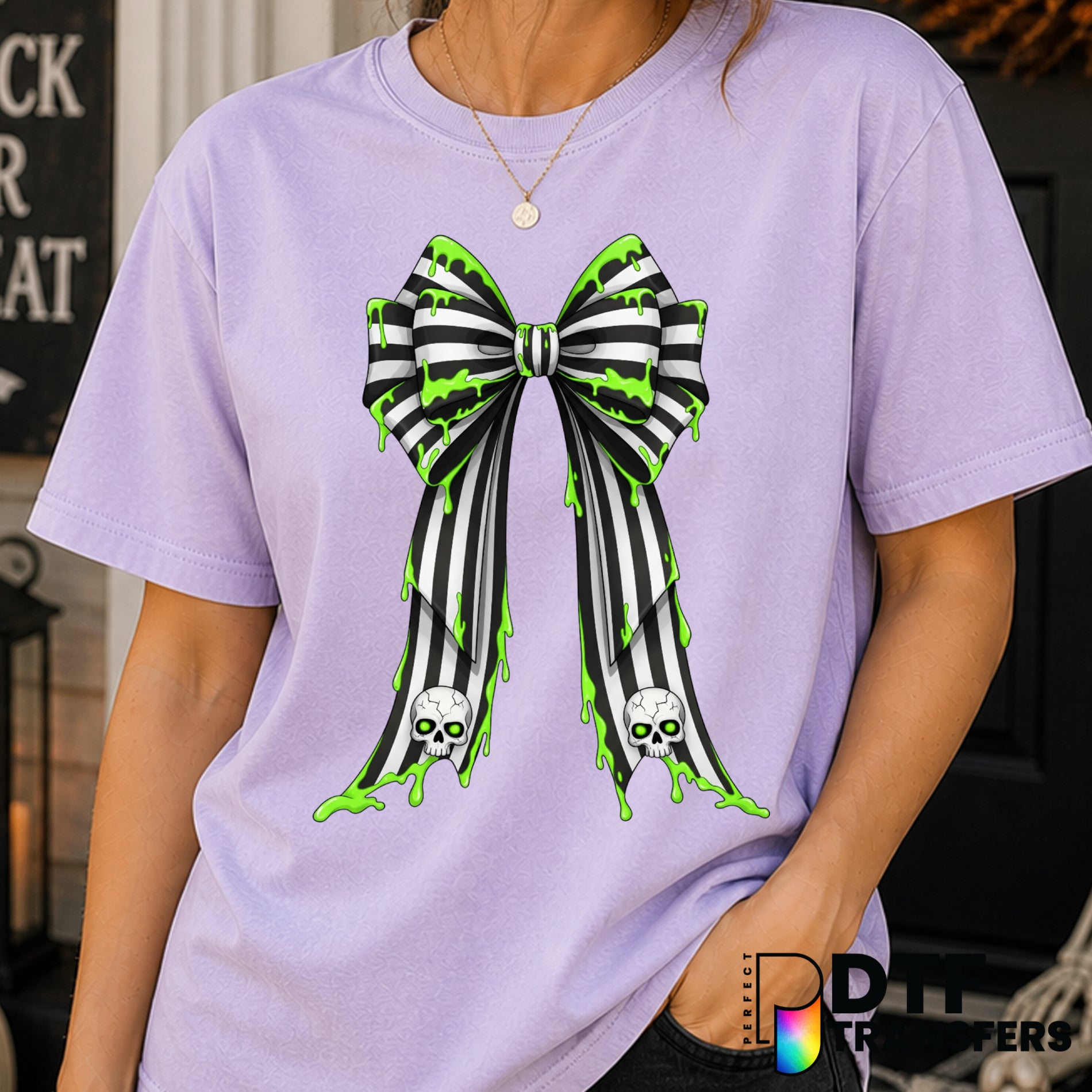 BOO! – Halloween DTF Transfer