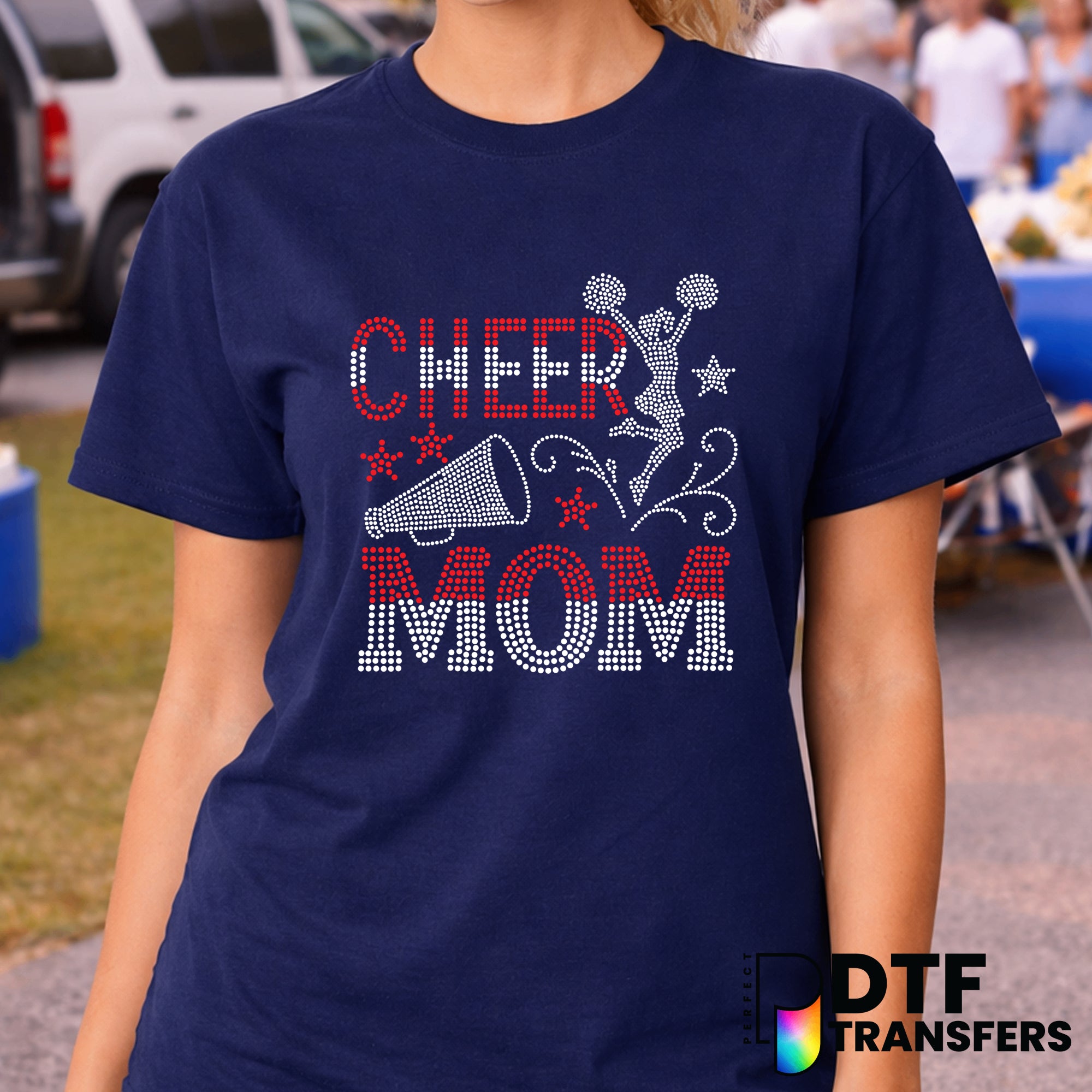 CHEER MOM – Cheerleading DTF Transfer