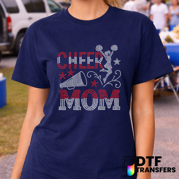 CHEER MOM – Cheerleading DTF Transfer