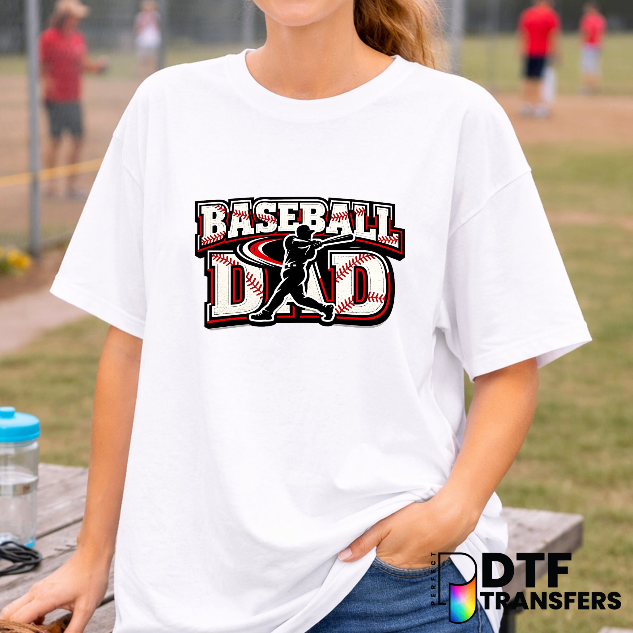 BASEBALL DAD – Baseball DTF Transfer