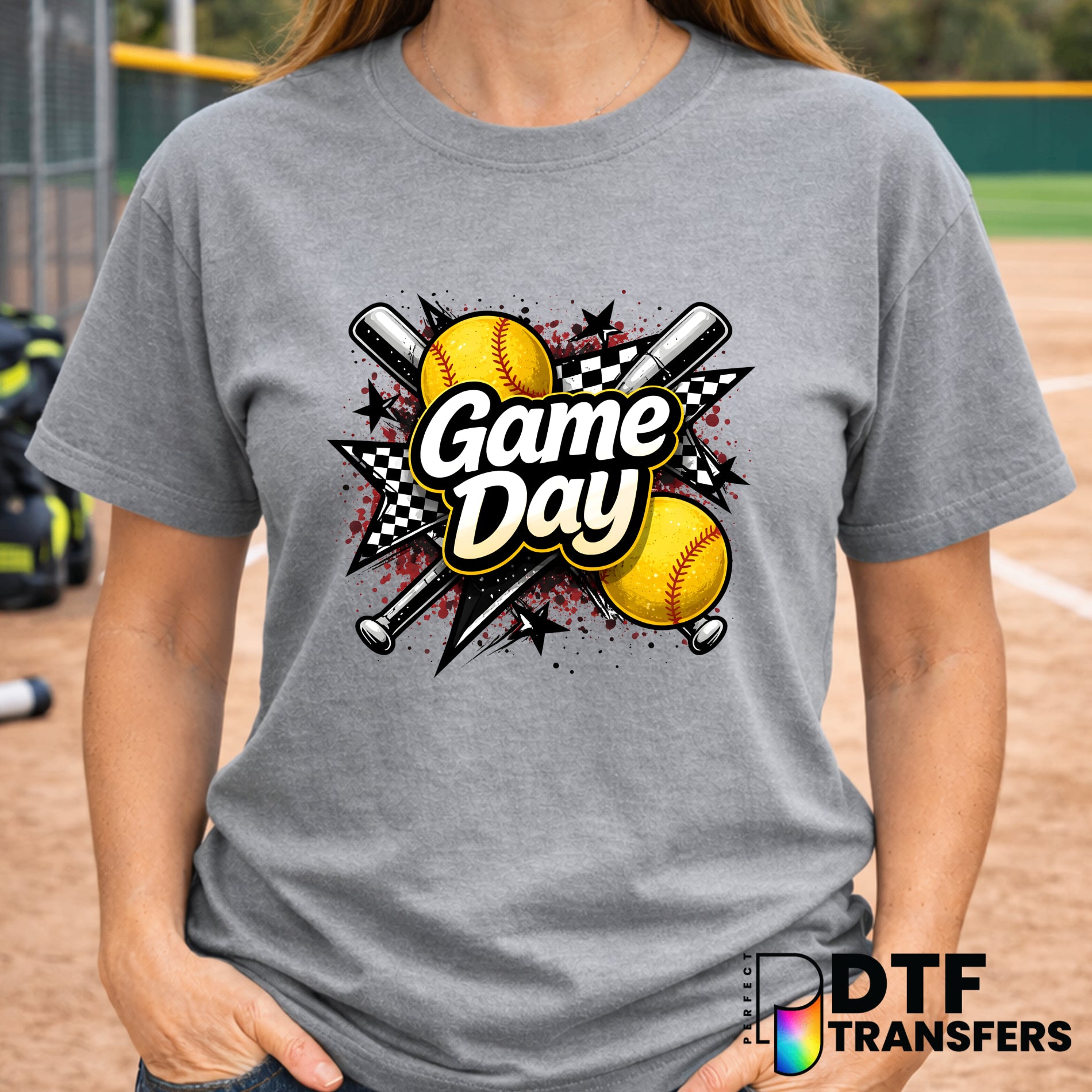 GAME DAY – Softball DTF Transfer