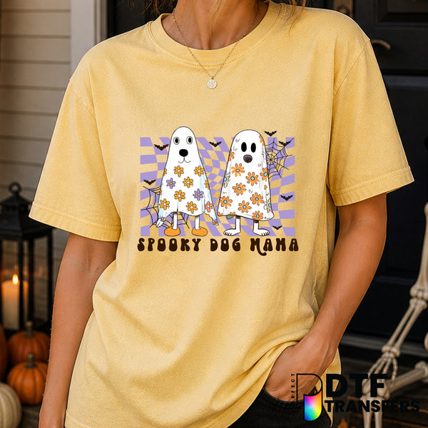 Spooky Dog Mom – Halloween DTF Transfer