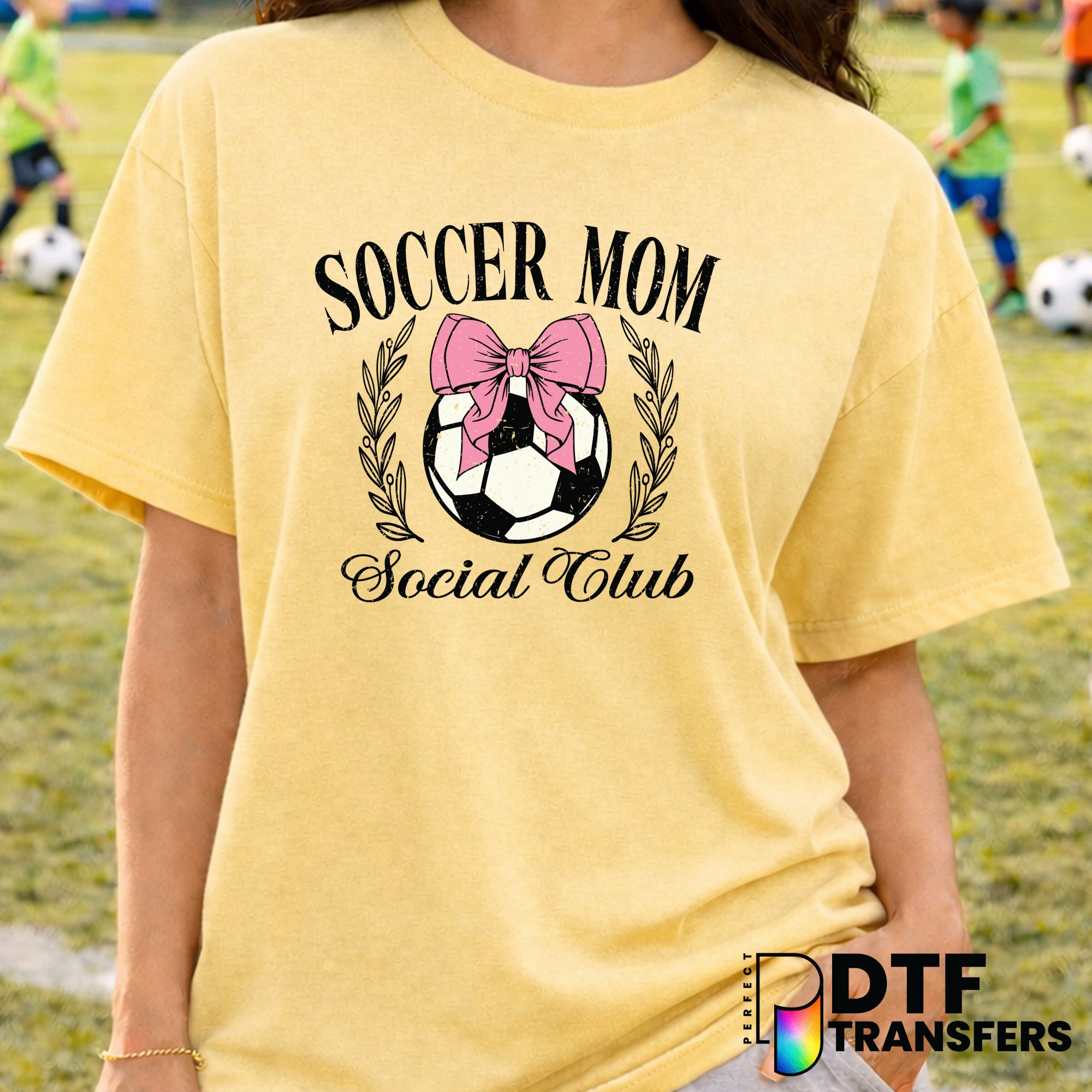 SOCCER MOM SOCIAL CLUB – Soccer DTF Transfer