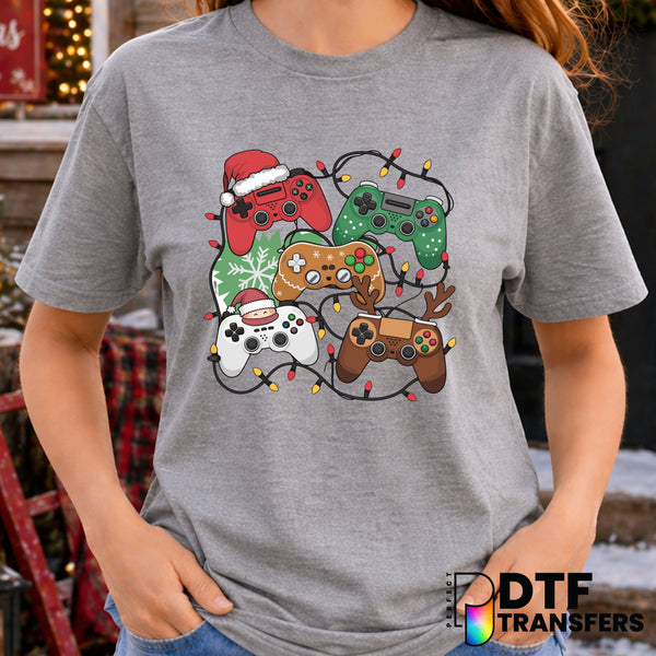 Christmas Gamer – Christmas DTF Transfer