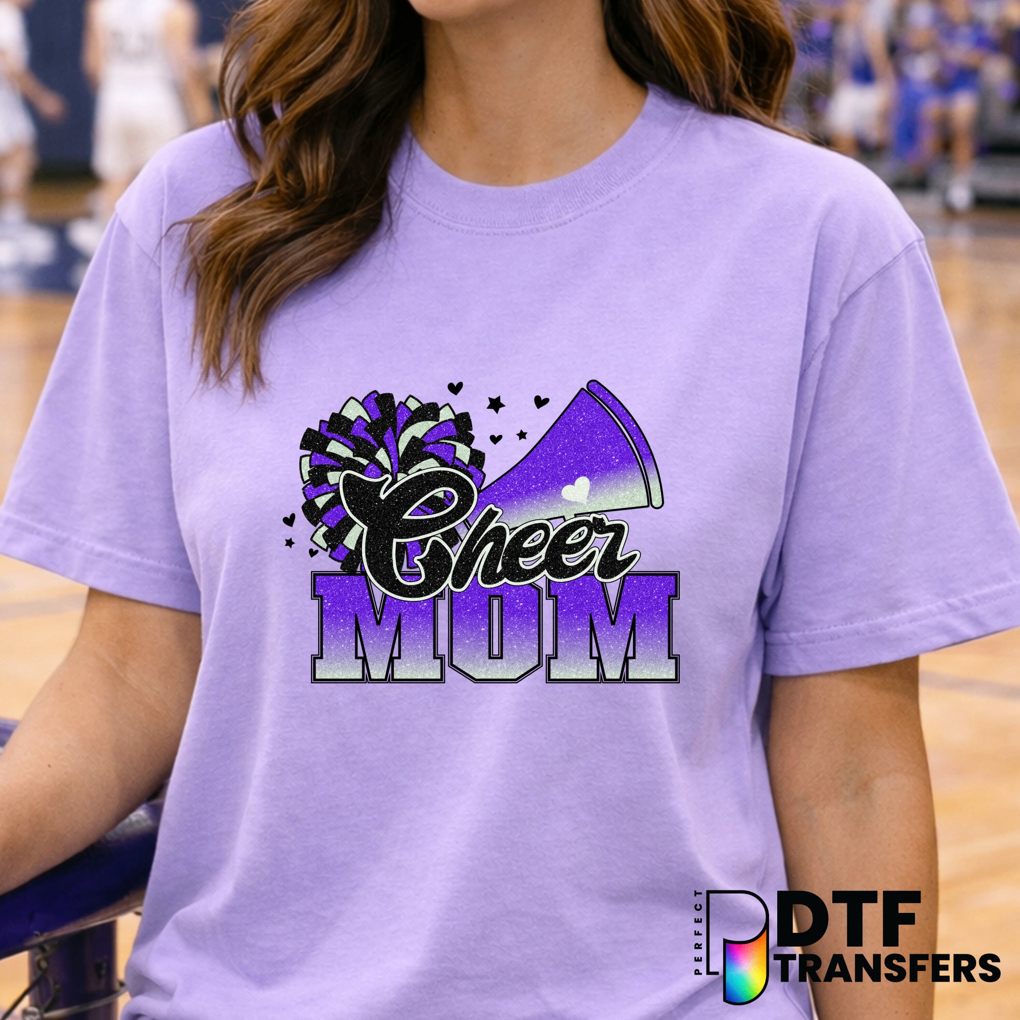 Cheer Mom – Cheerleading DTF Transfer