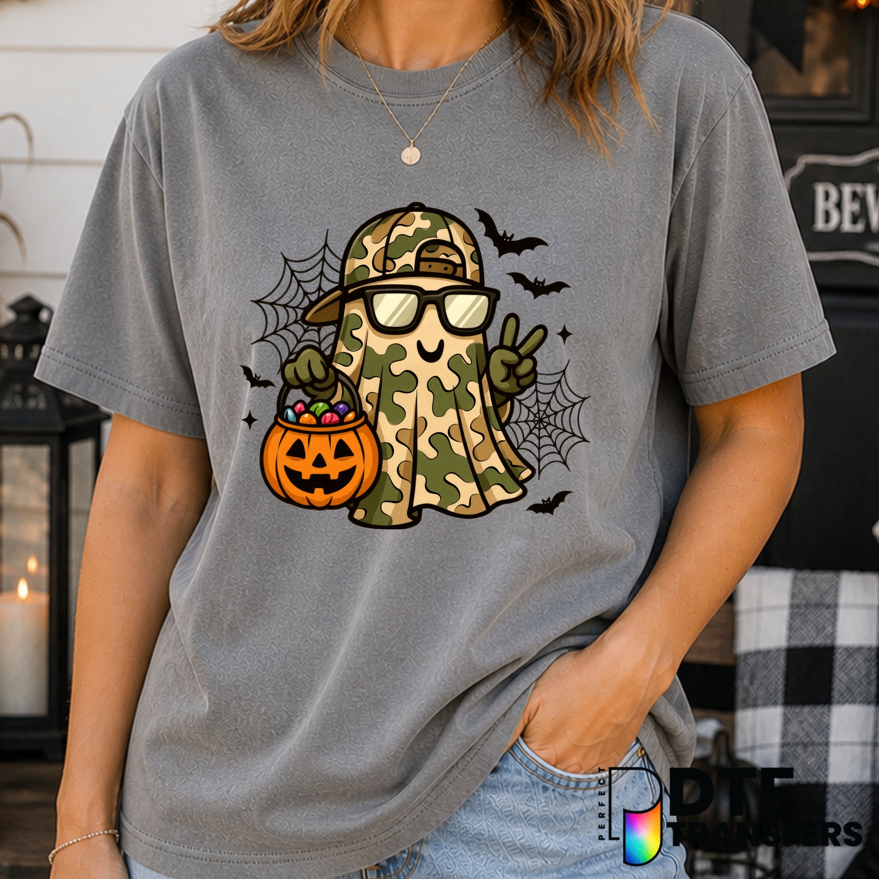 Candy Hunter – Halloween DTF Transfer